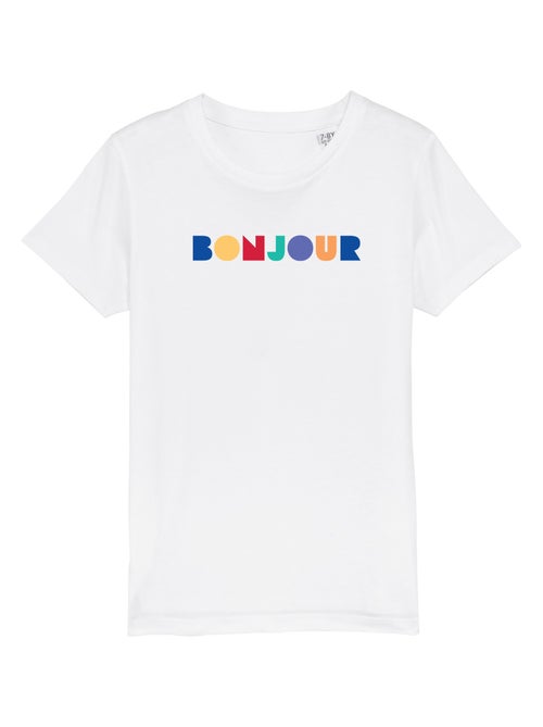 Tshirt Enfant BONJOUR COLORÉ - Kiabi Tshirt Enfant BONJOUR COLORÉ - Kiabi