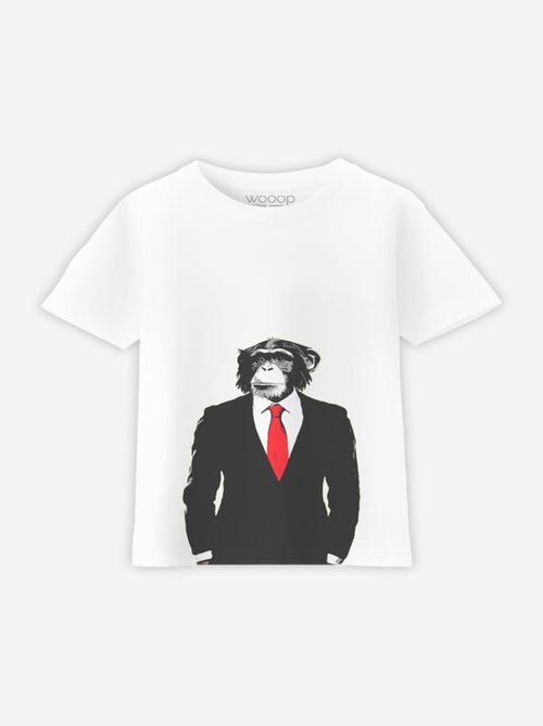 Tshirt Enfant BUSINESS MONKEY - Kiabi Tshirt Enfant BUSINESS MONKEY - Kiabi