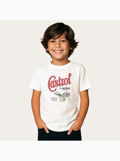 Tshirt Enfant CASTROL BY NAME - Kiabi