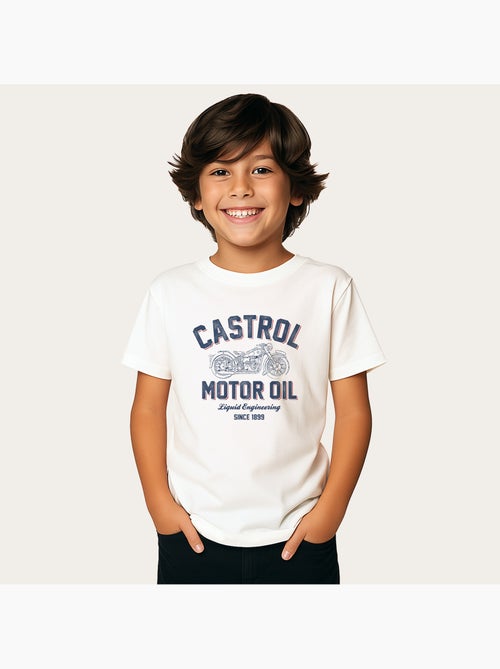 Tshirt Enfant CASTROL LIQUID ENGINEERING - Kiabi
