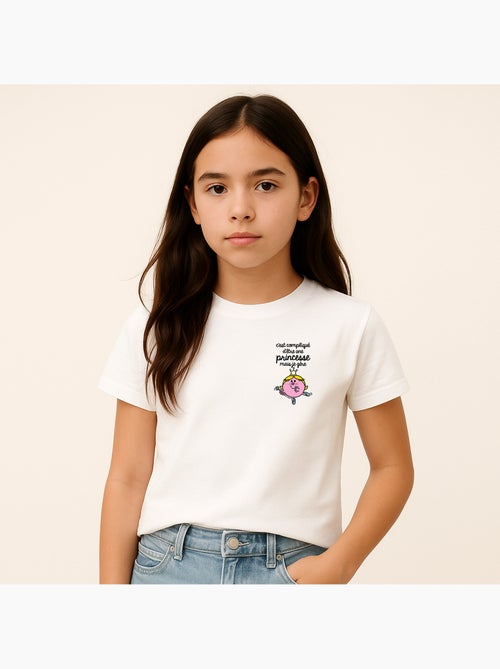 Tshirt Enfant C'EST COMPLIQUÉ D'ÊTRE UNE PRINCESSE CŒUR - Kiabi Tshirt Enfant C'EST COMPLIQUÉ D'ÊTRE UNE PRINCESSE CŒUR - Kiabi
