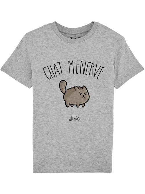 Tshirt Enfant CHAT M'ENERVE - Kiabi