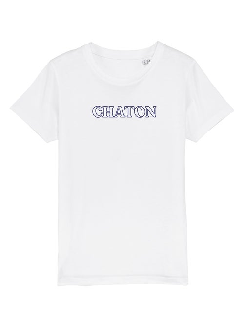 Tshirt Enfant CHATON BLEU - Kiabi Tshirt Enfant CHATON BLEU - Kiabi
