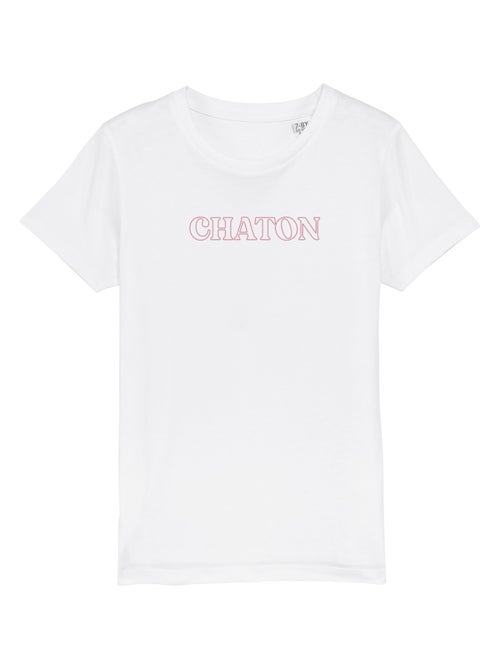 Tshirt Enfant CHATON ROSE - Kiabi Tshirt Enfant CHATON ROSE - Kiabi