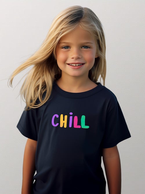 Tshirt Enfant CHILL COLOR - Kiabi Tshirt Enfant CHILL COLOR - Kiabi