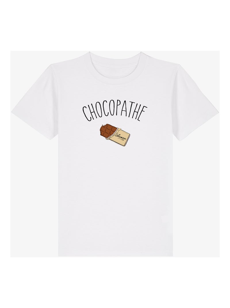 Tshirt Enfant CHOCOPATHE Blanc - Kiabi
