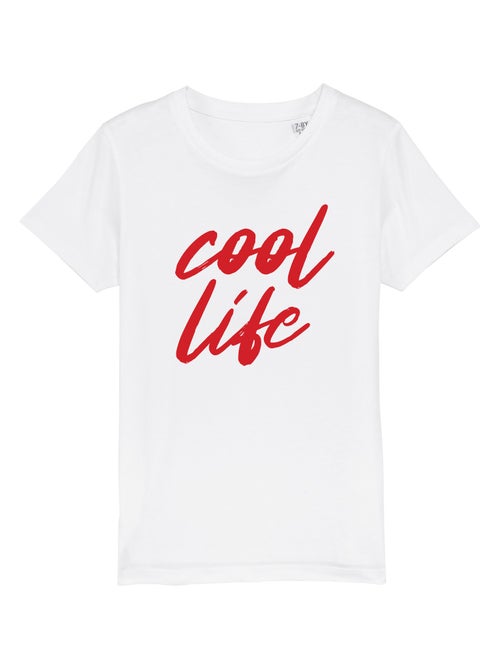 Tshirt Enfant COOL LIFE WAF - Kiabi Tshirt Enfant COOL LIFE WAF - Kiabi