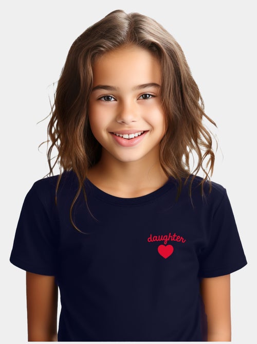 Tshirt Enfant DAUGHTER CŒUR - Kiabi Tshirt Enfant DAUGHTER CŒUR - Kiabi