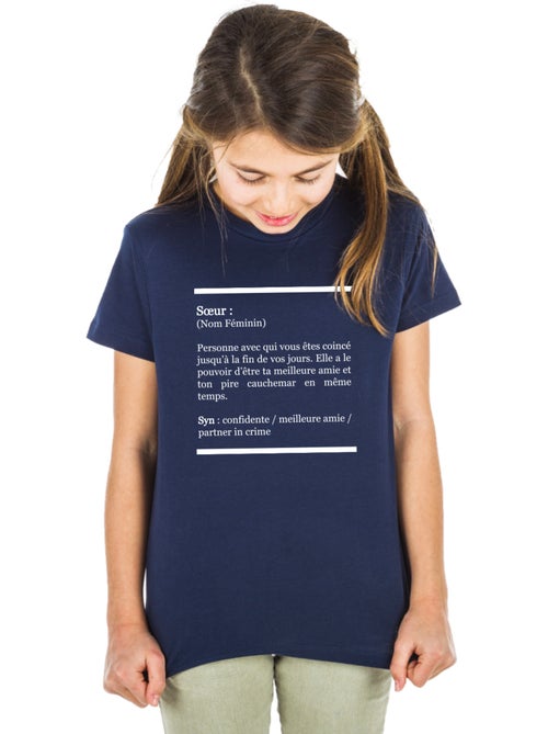 Tshirt Enfant DÉFINITION SŒUR - Kiabi Tshirt Enfant DÉFINITION SŒUR - Kiabi