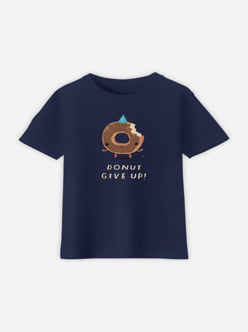 Tshirt Enfant DONUT GIVE UP - Kiabi Tshirt Enfant DONUT GIVE UP - Kiabi