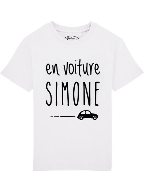 Tshirt Enfant EN VOITURE SIMONE - Kiabi