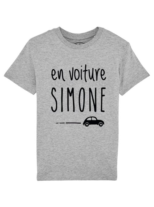 Tshirt Enfant EN VOITURE SIMONE - Kiabi