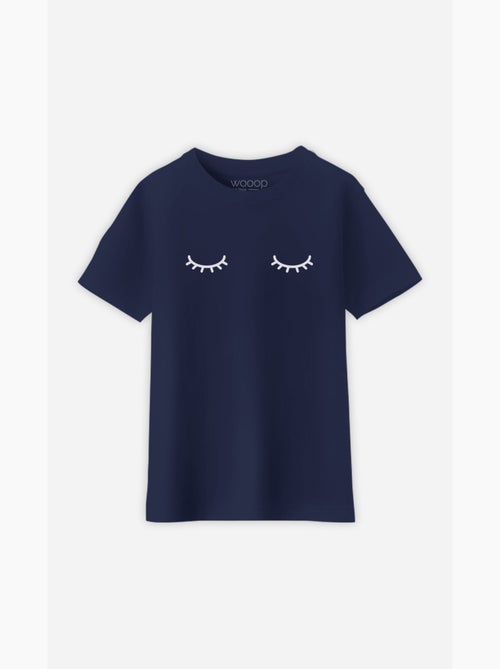 Tshirt Enfant EYES CLOSED - Kiabi Tshirt Enfant EYES CLOSED - Kiabi
