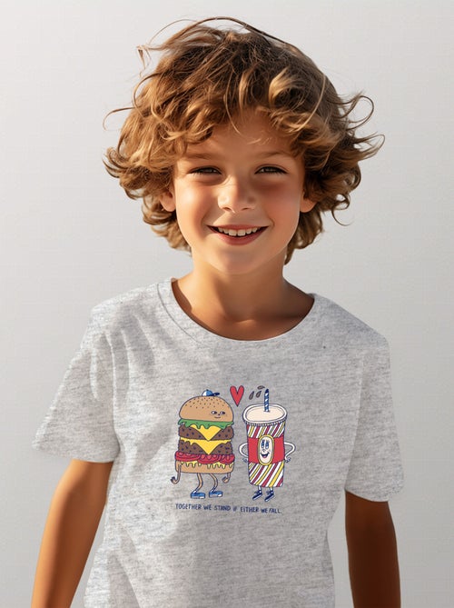 Tshirt Enfant FAST LOVE - Kiabi