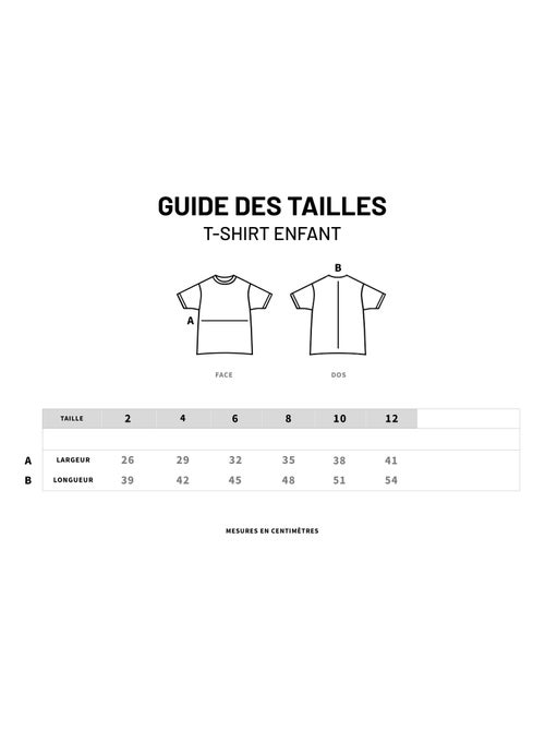 Tshirt Enfant FAST LOVE - Kiabi