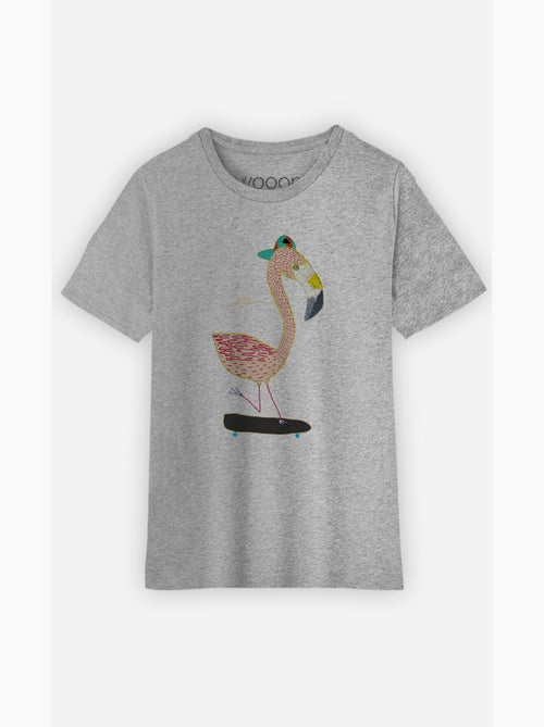 Tshirt Enfant FLAMINGO SKATER - Kiabi Tshirt Enfant FLAMINGO SKATER - Kiabi