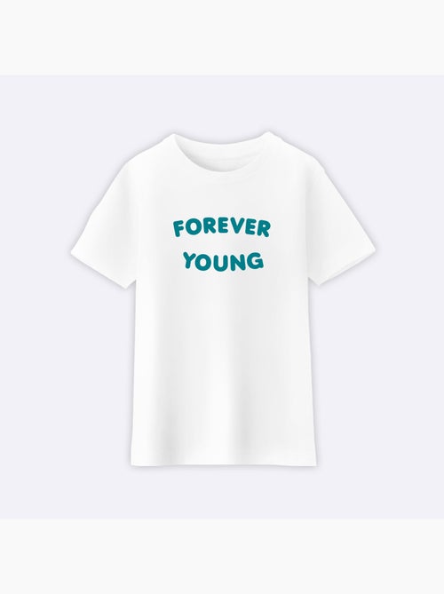 Tshirt Enfant FOREVER YOUNG - Kiabi Tshirt Enfant FOREVER YOUNG - Kiabi