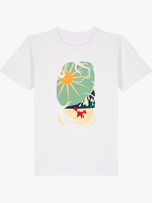 Tshirt Enfant FOX_ROAMING_AROUND_II - Kiabi