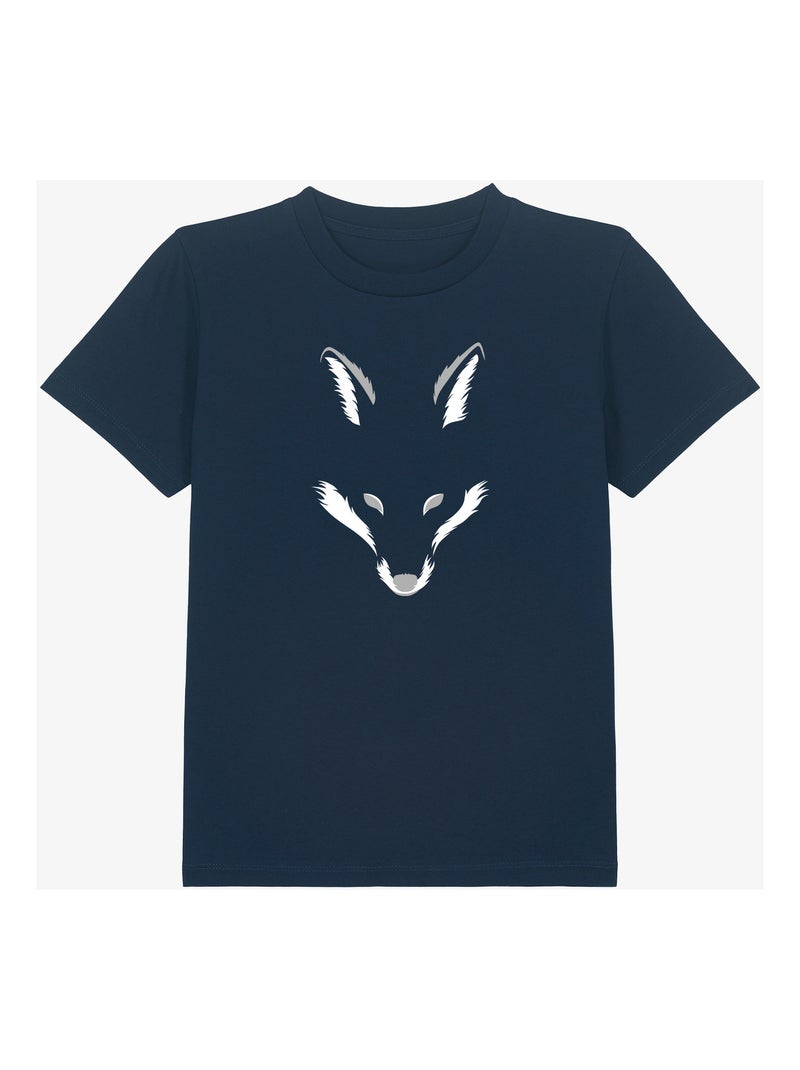 Tshirt Enfant FOXY SHAPE Bleu marine - Kiabi