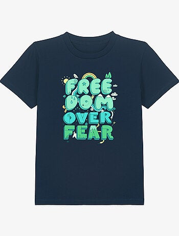 Tshirt Enfant FREEDOM OVER FEAR