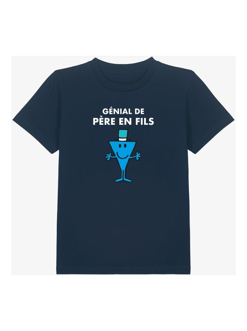 Tshirt Enfant GENIAL DE PERE EN FILS - Kiabi
