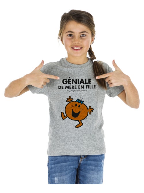 Tshirt Enfant GÉNIALE DE MÈRE EN FILLE - Kiabi Tshirt Enfant GÉNIALE DE MÈRE EN FILLE - Kiabi