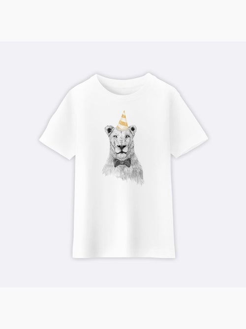 Tshirt Enfant GET THE PARTY STARTED - Kiabi