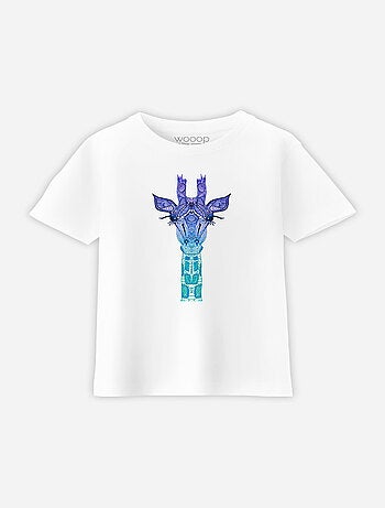 Tshirt enfant giraffe mint