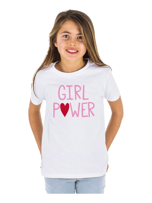 Tshirt Enfant GIRL POWER MPT - Kiabi Tshirt Enfant GIRL POWER MPT - Kiabi