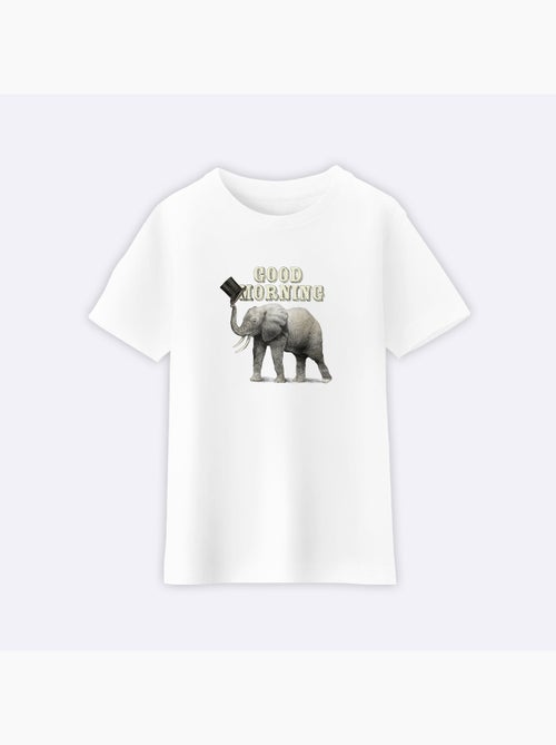 Tshirt Enfant GOOD MORNING - Kiabi