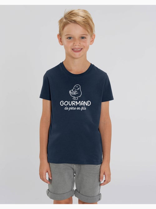 Tshirt Enfant GOURMAND DE PERE EN FILS - Kiabi Tshirt Enfant GOURMAND DE PERE EN FILS - Kiabi