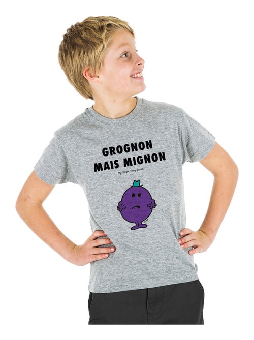 Tshirt Enfant GROGNON MAIS MIGNON 2 - Kiabi
