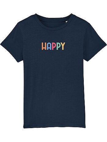 Tshirt enfant happy coloré