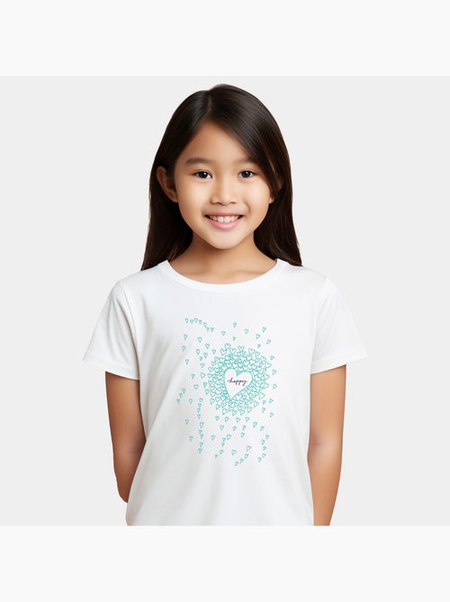 Tshirt Enfant HAPPY HEARTS - Kiabi Tshirt Enfant HAPPY HEARTS - Kiabi