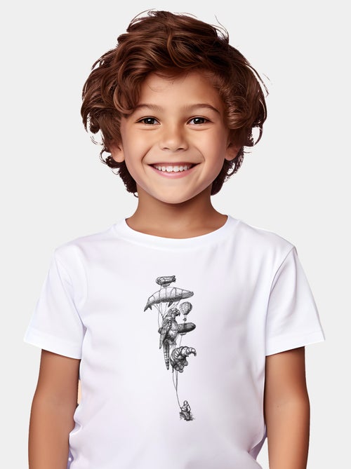 Tshirt Enfant HELIUM MENAGERIE - Kiabi