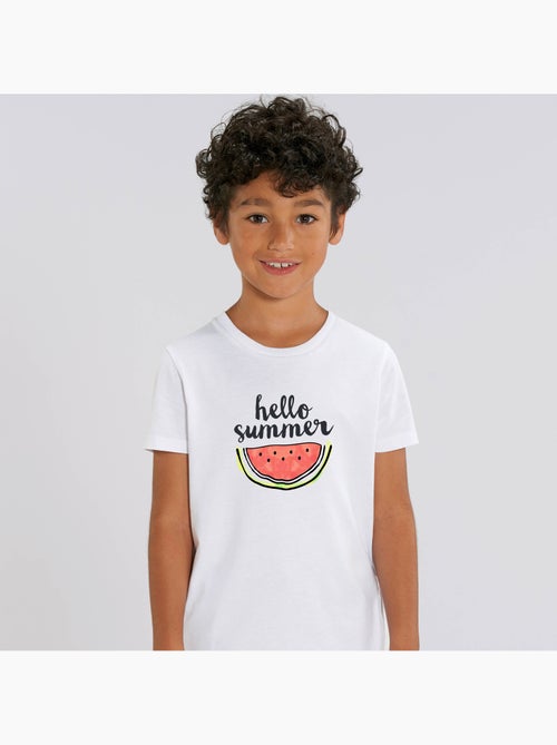 Tshirt Enfant HELLO SUMMER - Kiabi Tshirt Enfant HELLO SUMMER - Kiabi