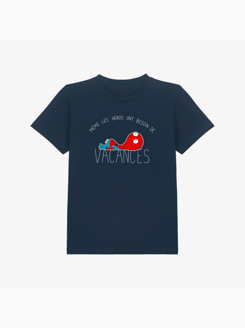 Tshirt Enfant HEROS VACANCES SPIDER - Kiabi