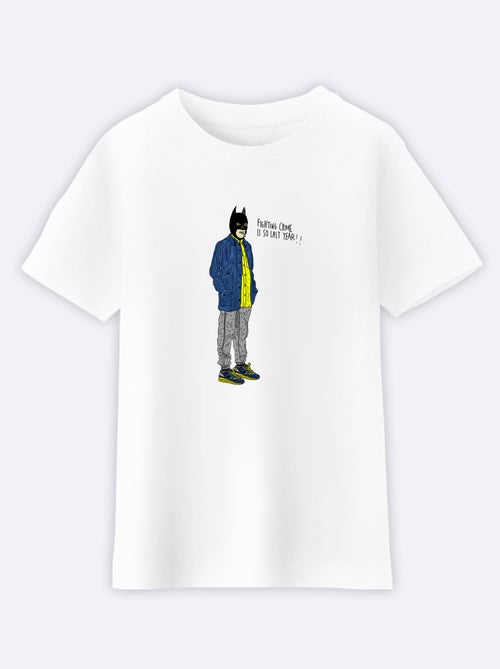 Tshirt Enfant HIPSTERBAT - Kiabi