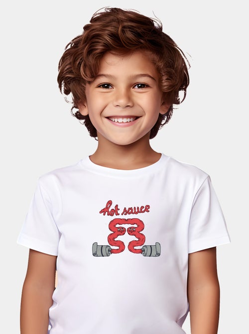 Tshirt Enfant HOTSAUCE - Kiabi Tshirt Enfant HOTSAUCE - Kiabi