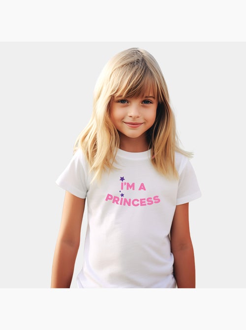 Tshirt Enfant I'AM A PRINCESS - Kiabi Tshirt Enfant I'AM A PRINCESS - Kiabi
