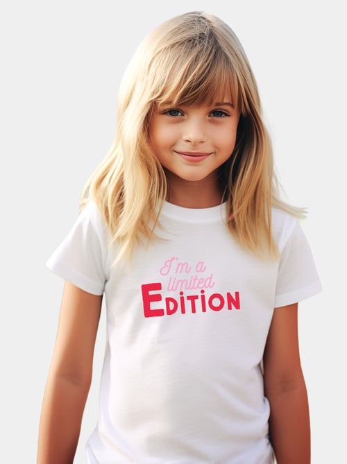 Tshirt Enfant I'M A LIMITED EDITION - Kiabi Tshirt Enfant I'M A LIMITED EDITION - Kiabi
