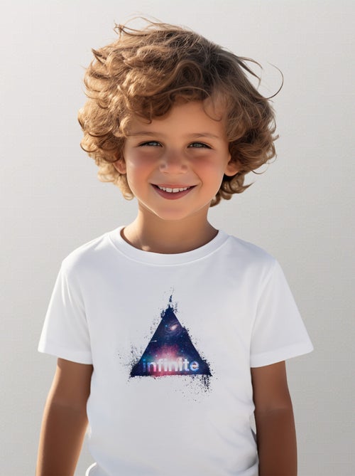 Tshirt Enfant INFINITE - Kiabi