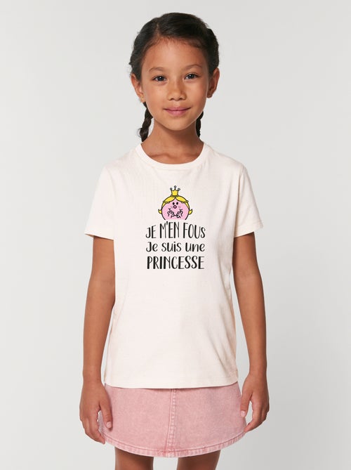 Tshirt Enfant JE M EN FOUS JE SUIS UNE PRINCESSE - Kiabi Tshirt Enfant JE M EN FOUS JE SUIS UNE PRINCESSE - Kiabi
