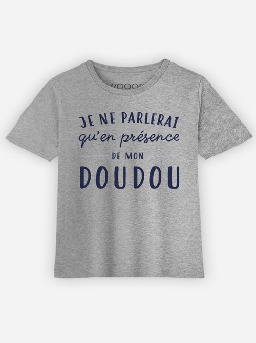 Tshirt Enfant JE NE PARLERAI QU'EN PRESENCE - Kiabi Tshirt Enfant JE NE PARLERAI QU'EN PRESENCE - Kiabi