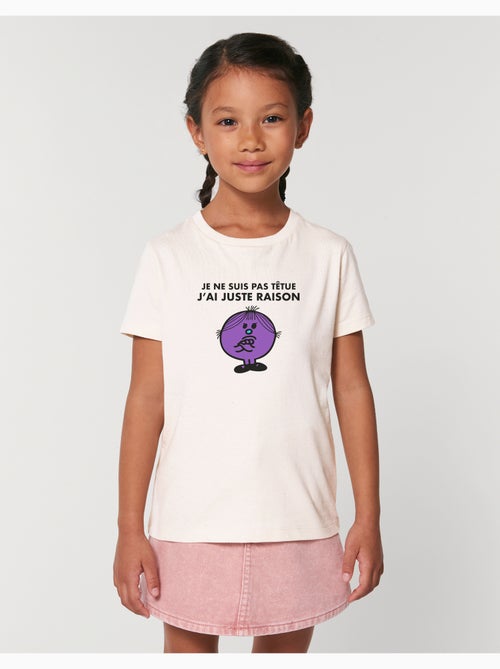 Tshirt Enfant JE NE SUIS PAS TETUE J AI JUSTE RAISON - Kiabi Tshirt Enfant JE NE SUIS PAS TETUE J AI JUSTE RAISON - Kiabi