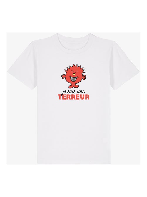 Tshirt Enfant JE SUIS UNE TERREUR - Kiabi Tshirt Enfant JE SUIS UNE TERREUR - Kiabi
