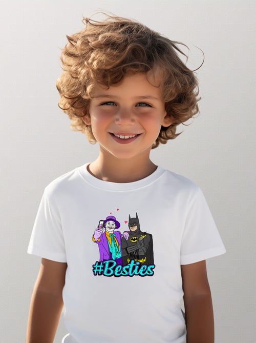 Tshirt Enfant JOKER ET BATMAN - Kiabi