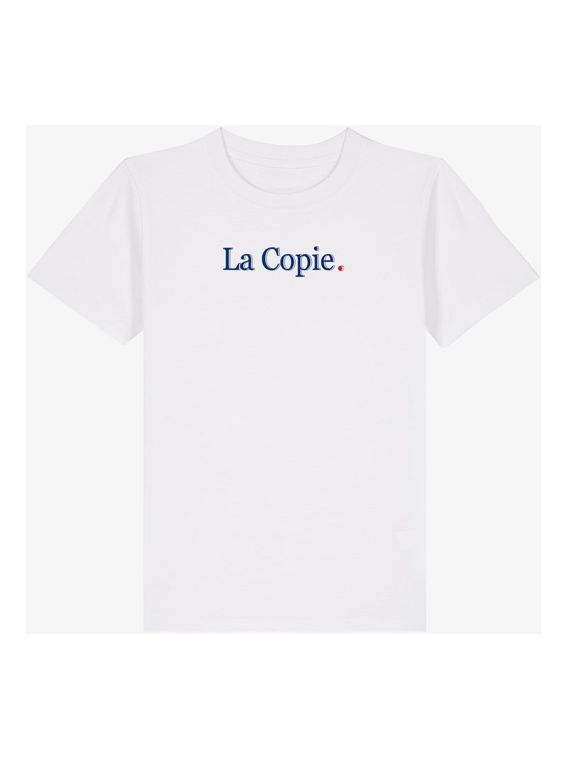Tshirt Enfant LA COPIE Blanc - Kiabi