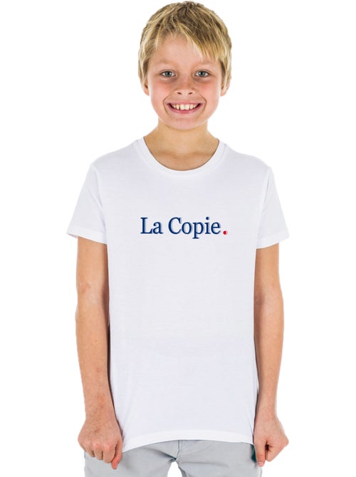 Tshirt Enfant LA COPIE - Kiabi