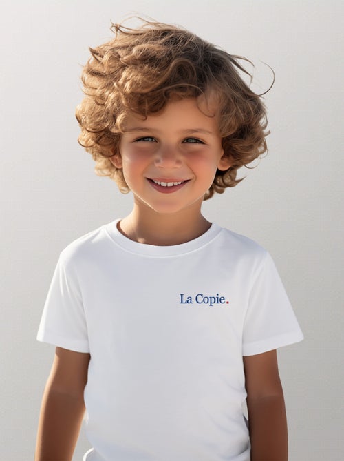 Tshirt Enfant LA COPIE CŒUR - Kiabi